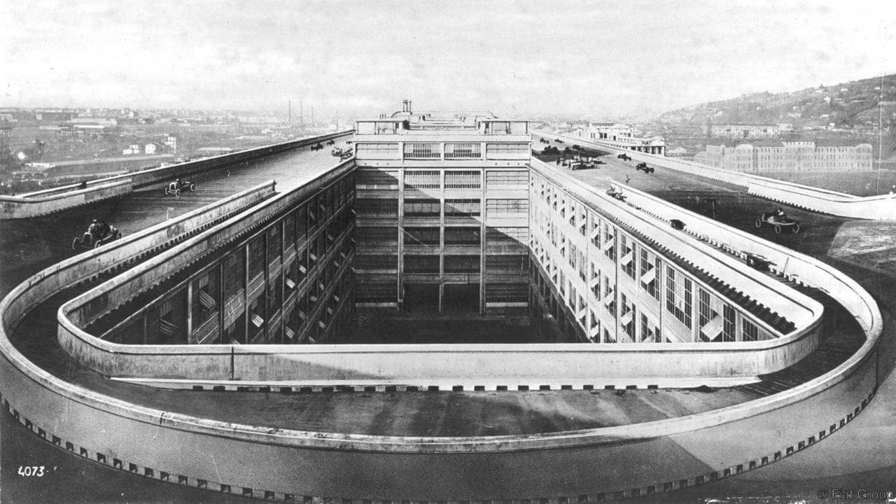 Antigua fábrica de Fiat en Turín