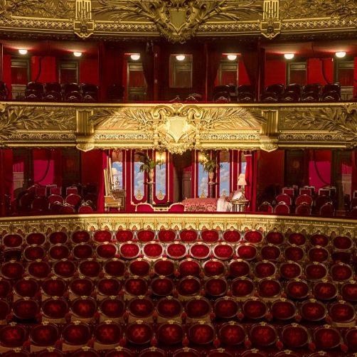 La habitación del Fantasma de la Ópera