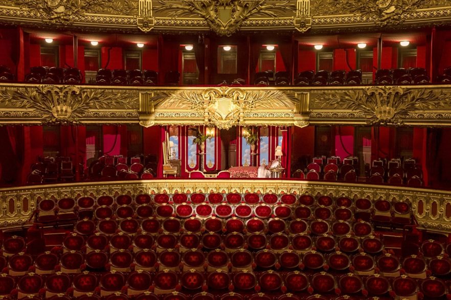 La habitación del Fantasma de la Ópera