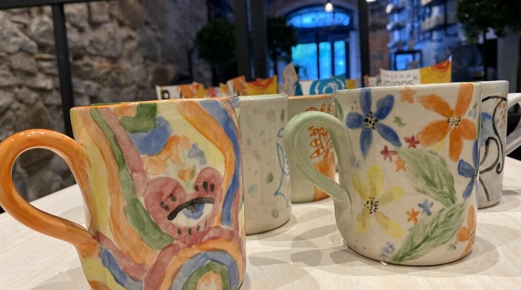 ceramica y café