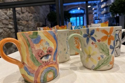ceramica y café