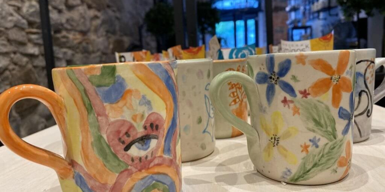 ceramica y café